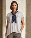 GEF Blusa manga corta para mujer. Talla M