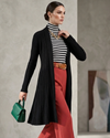 CARDIGAN Tejido largo asimétrico. Talla Única