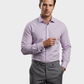 ROBERT LOUIS Camisa clásica preteñida mini rayas. Talla L