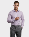 ROBERT LOUIS Camisa clásica preteñida mini rayas. Talla L