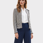 MASSIMO DUTTI Chaqueta recta tejida. Talla XS