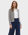 MASSIMO DUTTI Chaqueta recta tejida. Talla XS
