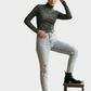 SEVEN SEVEN Jean Skinny con destroyer. Talla6