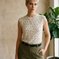 VEROTRU Camiseta en lycra estampada. Talla M