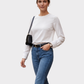 KOAJ Blusa cuello redondo para mujer. Talla 6 ( XS )