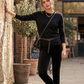 SOFT SURROUNDING Leggins efecto brillo. Talla XS