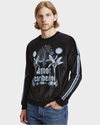 DIENTE DE LECHE Buzo en velvetin para hombre. Talla M/L*