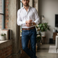 ZARA Camisa básica para hombre. Talla M