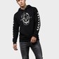 VANS Buzo Hoodie estampado en pecho y mangas. Talla S
