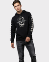 VANS Buzo Hoodie estampado en pecho y mangas. Talla S