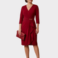 XUSS Vestido cruzado con hebilla. Talla L