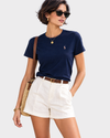 POLO RALPH LAUREN Camiseta básica para mujer. Talla S