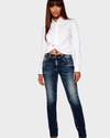CHEVIGNON Jean cinco bolsillos con lavado. Talla 10
