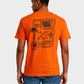 BEARCLIFF Camiseta básica estampada para hombre. Talla M
