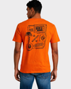 BEARCLIFF Camiseta básica estampada para hombre. Talla M