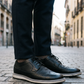 MUSSI Zapatos de amarrar para hombre. Talla 43