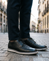 MUSSI Zapatos de amarrar para hombre. Talla 43