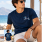 VIVA LA VIDA Camiseta básica estampada. Talla M