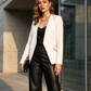 EXPRESS Blazer sin botones para mujer. Talla XS
