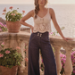 BEATRIZ CAMACHO Pantalón Palazzo Teñido. Talla 6