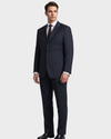 ARTURO CALLE Traje raya tiza 3 botones. Talla XL