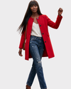 ZARA Chaqueta larga para mujer. Talla S