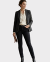 ESPRIT Jean cinco bolsillos skinny negro. T12