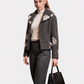 FRES JOLIE Chaqueta con aplicaciones en algodón. Talla M*