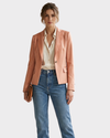 STUDIO F Blazer de un botón para mujer. Talla S