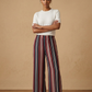 PANTALÓN Suelto a rayas. Talla Única