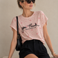 CAMISETA Estampada you think. Talla M/L*