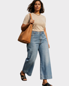 ESPRIT Jean Palazzo cinco bolsillos. Talla 10