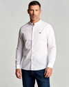 SALVADOR Camisa cuello Mao para hombre. Talla L