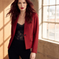 MANGO Blazer de 1 botón para mujer. Talla M