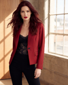 MANGO Blazer de 1 botón para mujer. Talla M