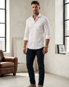 ARTURO CALLE Camisa clásica para hombre. Talla 43 ( XL )