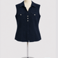 YUCA Blusa camisera manga sisa. Talla S