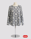 MA Blusa Materna estampada. Talla M