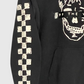 VANS Buzo Hoodie estampado en pecho y mangas. Talla S