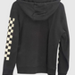 VANS Buzo Hoodie estampado en pecho y mangas. Talla S