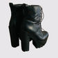 STEVE MADDEN Botines de plataforma con cordones. Talla 38,5 *Americana