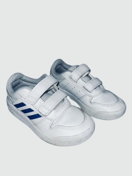 ADIDAS Tenis para niño con velcro. Talla 11K ( 29 )