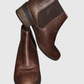 SAN POLOS Botines en cuero para mujer. Talla 36