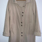 CHAQUETA Larga silueta tipo gabardina. Talla M
