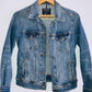 CHEVIGNON Chaqueta en índigo clásica para mujer. Talla XS