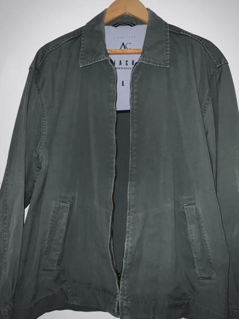 ARTURO CALLE Chaqueta casual en dril para hombre. Talla L