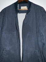 ARTURO CALLE Chaqueta Bomber para hombre a cuadros. Talla XL