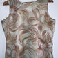 BLUSA Manga sisa con estampada. T10 ( M )