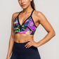 TOP Deportivo en lycra estampado neones. Talla S*