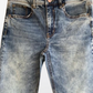 NAF NAF Jean cinco bolsillos con proceso de lavandería efecto desteñido. Talla 8